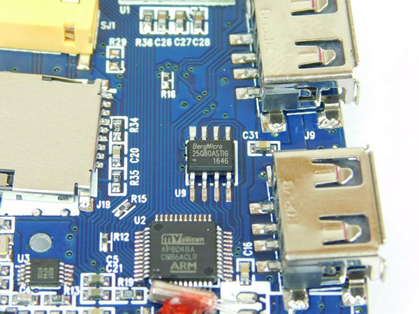 The SPI serial flash IC