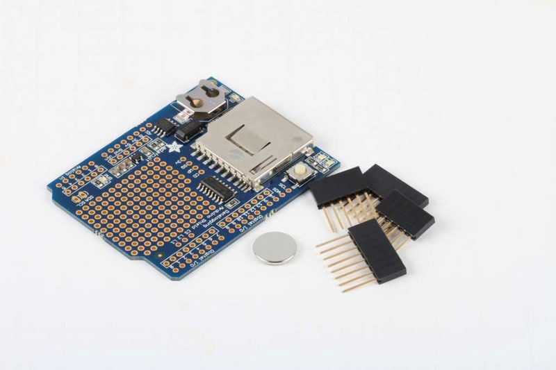 Stacking headers are installed from the top