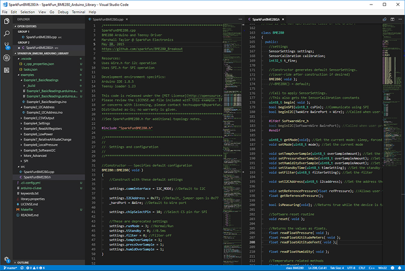 You can also split your window